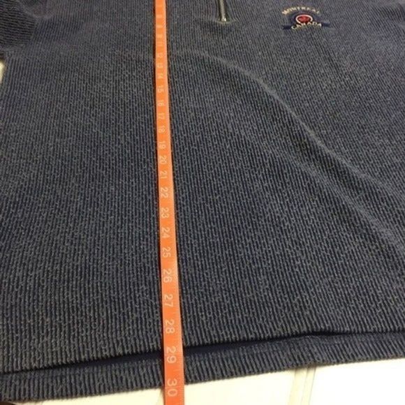 Vintage Montreal Canada Half Zip Pullover Sweater - Picture 8 of 8